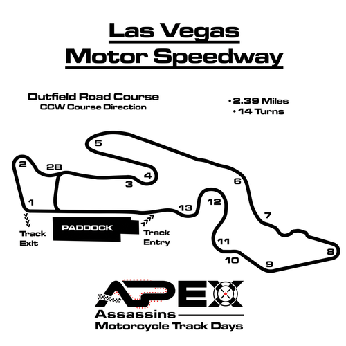 Las Vegas Motor Speedway - Sunday March 24th - CCW